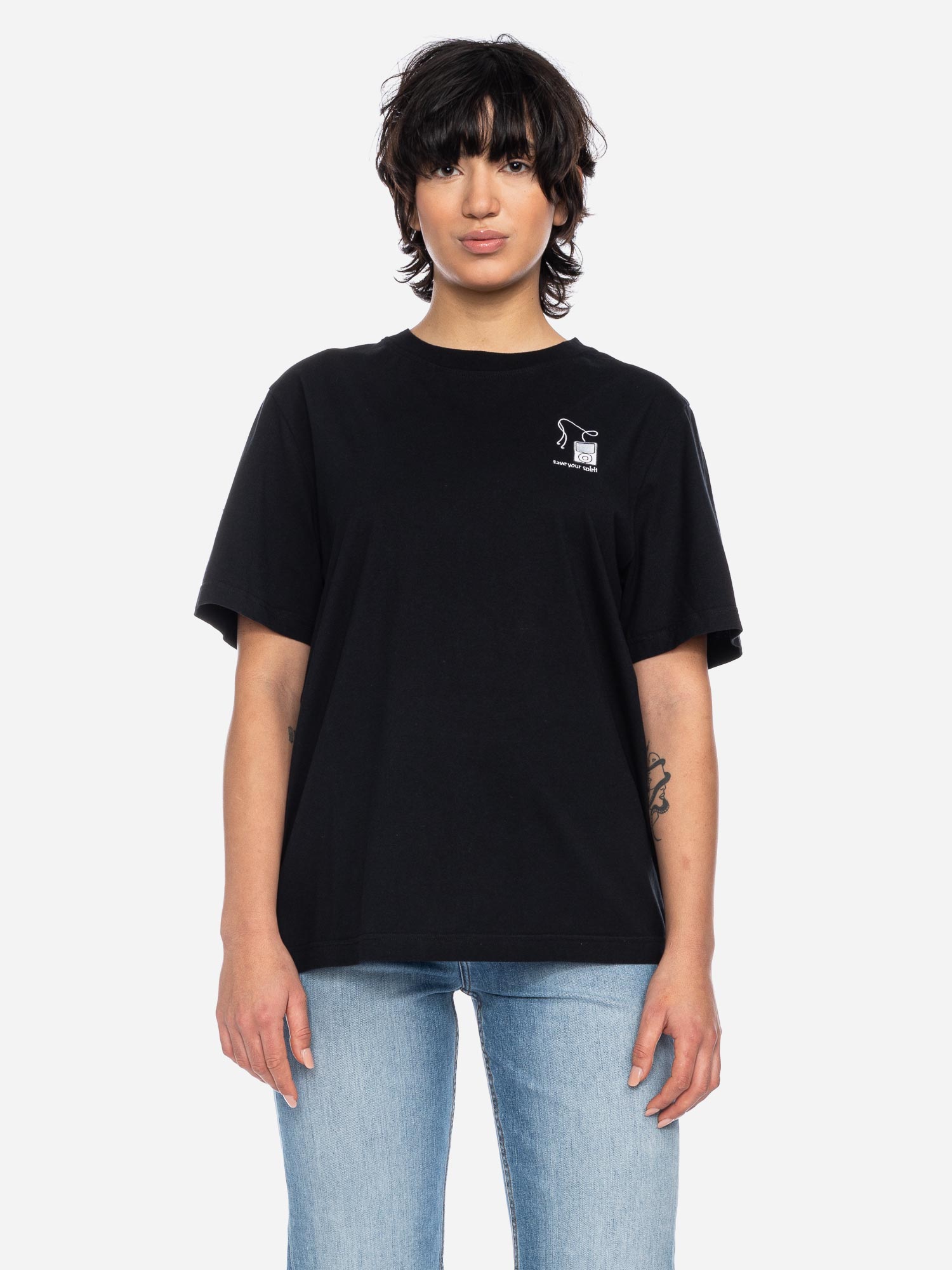 T-Shirt Maja IP GOTS OC BLK Größe: XS