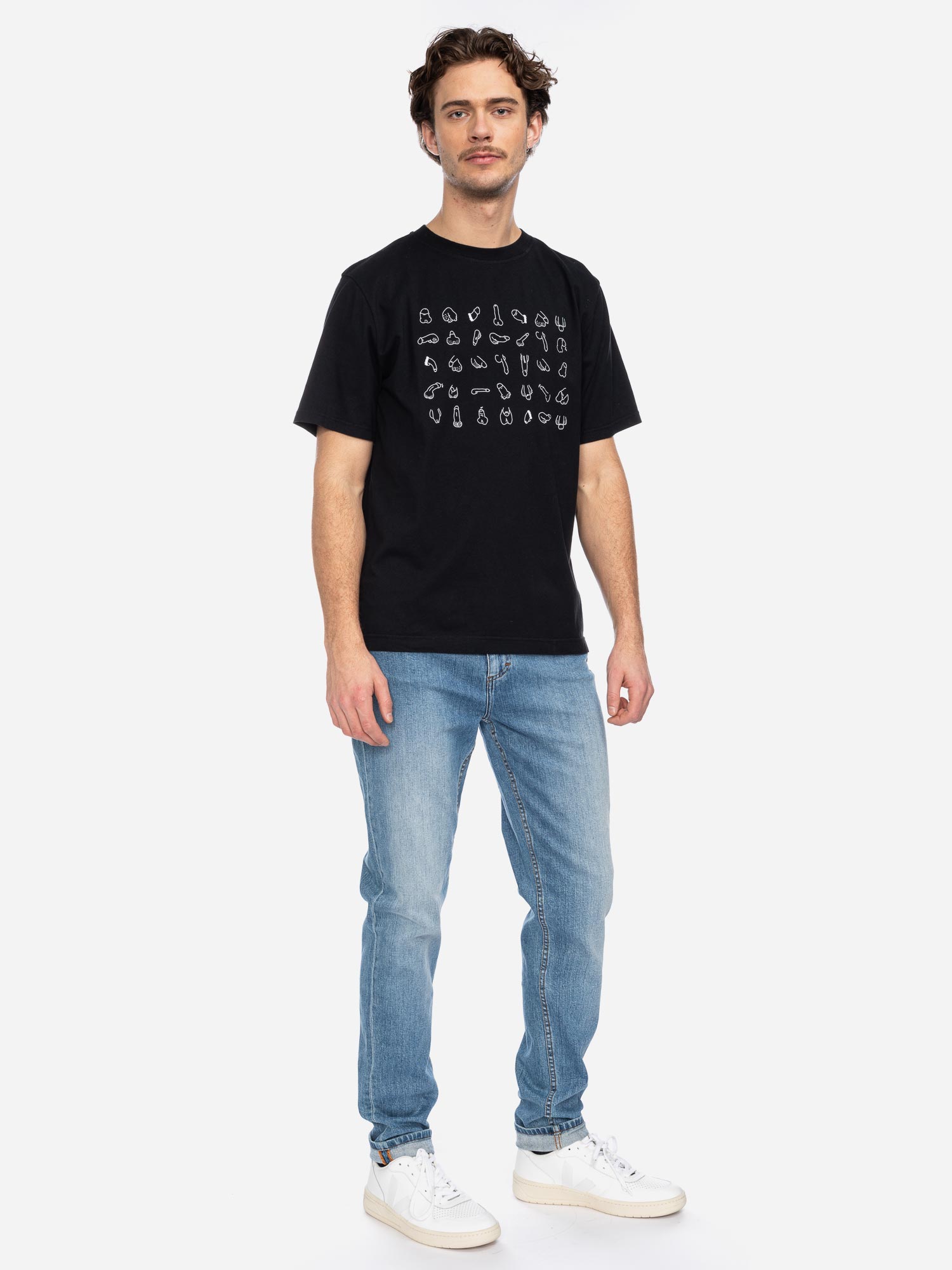 T-Shirt Maja GOTS Peni Line BLK Größe: XS Farbe: BLK
